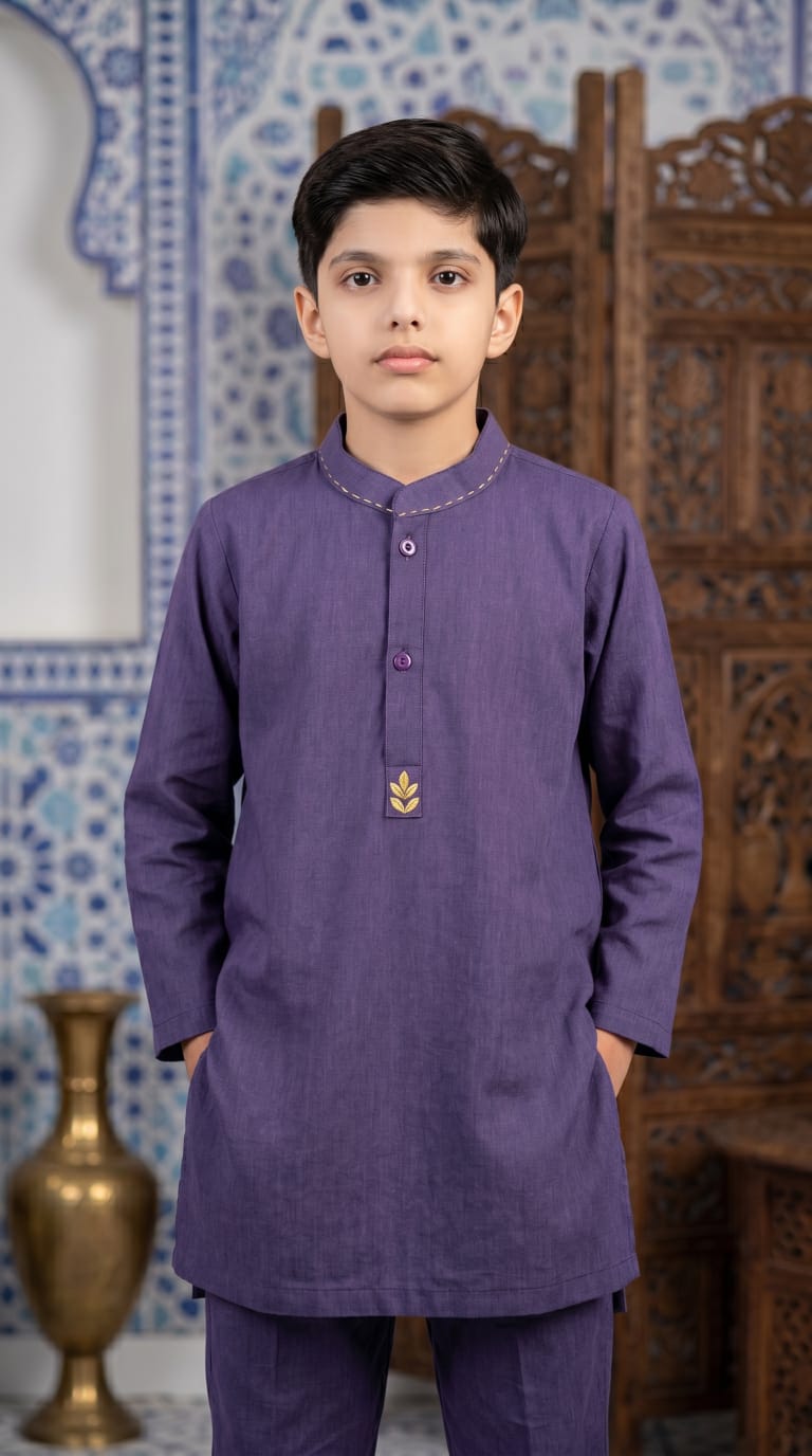 Artisan Print Kurta model